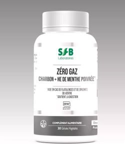 ZERO’GAZ, 30 capsules